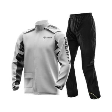Imagem de Capa De Chuva Impermeável Para Motociclistas Masculinos, Conjunto De C