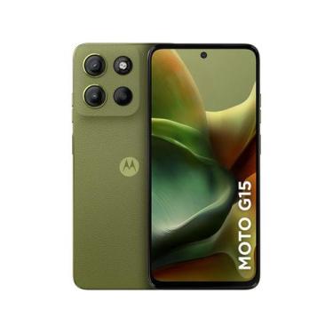 Imagem de Smartphone Motorola Moto G15 256gb 12gb 4GB RAM 8GB RAM Boost Camera 5