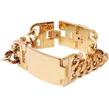 Imagem de suhang 21 Cm Jóias Clássicas Pulseira Masculina Aço Inoxidável Corrente De Elo Duplo Para Homem Presente