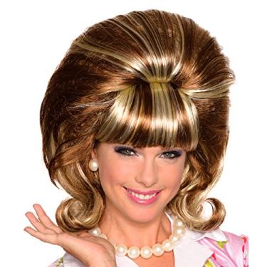 Imagem de Rubie's Peruca feminina Miss Conception, loira/marrom, tamanho único