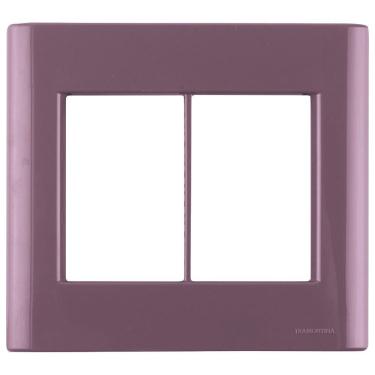 Imagem de Placa 6 Postos 4x4 Tramontina Giz Púrpura Tramontina