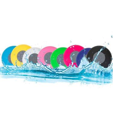 Imagem de Mini Caixa de Som à Prova D`água Bluetooth USB Preto