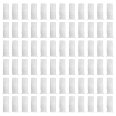Imagem de 100 Unidades Bbw Conserto De Chocalho Inserções De Chocalho Bola De Barulho Chocalho De Estimação Refis De Squeaker Barulho De Chocalho Bebê Brinquedo Plástico Trompete Branco