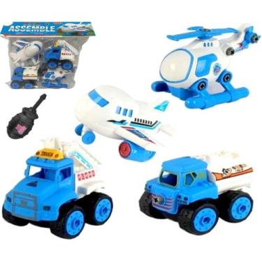 Pista carrinho helicoptero double park speedster 77 pecas polibrinq pk002