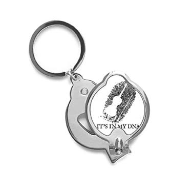 Imagem de Cortador de unhas de dedo Music Cello Gene com impressão digital, tesoura de aço inoxidável