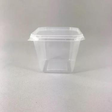 Imagem de Pote Quadrado Microondas E Freezer 250ml C/20 Unid Prafesta