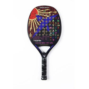 Imagem de Raquete De Beach Tennis DROP SHOT TEBAS BLUE BT