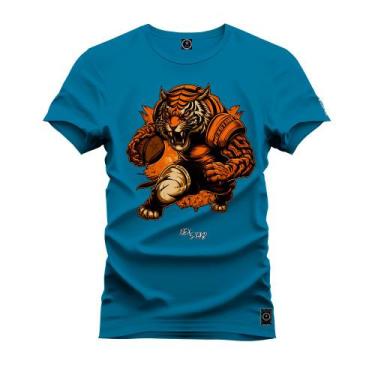 Imagem de Camiseta Premium  Nexstar Leve Estampa Full 4K Tigre Basquete