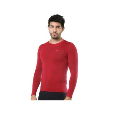 Imagem de Camiseta Termica Elite Segunda Pele Slim Fit Vermelho - Elite Vestuari