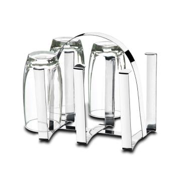 Imagem de Suporte Inox para 6 Copos - Suprema  Brinox