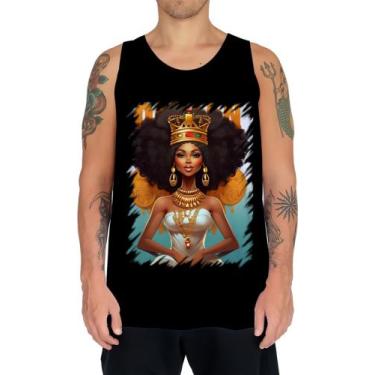 Imagem de Camiseta Regata Rainha Africana Queen Afric 8 - Kasubeck Store