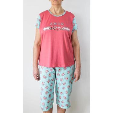 Imagem de Pijama Feminino Capri Amor Floral