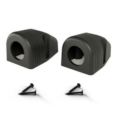 Imagem de 2 peças de 1 orifício USB soquete para barraca caixa de plástico, acessórios de várias funções DAMAVO para carro, acessórios faça-você-mesmo, barco, ATV, motocicleta, RV Marine USB, painel para tomada de isqueiro de cigarro, voltímetro de LED