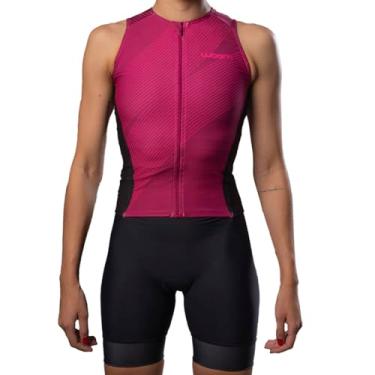 Imagem de Macaquinho Triathlon Woom 140 Resilience Feminino I (Rosa, PP)