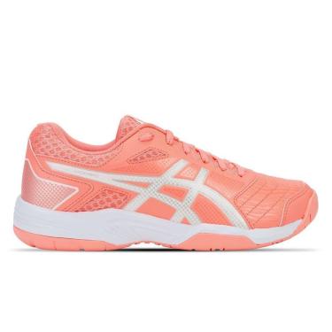 Imagem de Tênis ASICS GEL-Backhand - Feminino - Rosa com Branco-Feminino