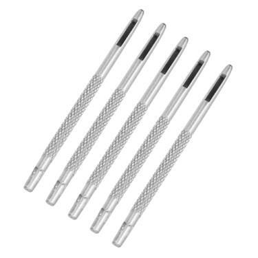 Imagem de Artigos de Couro Ferramentas de Couro Furador Oco Conjunto de Perfurador de Couro para Pulseiras de Relógio Cintos Lona Papel Borracha Material Macio Funcionando 20 Unidades