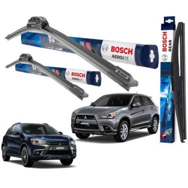 Imagem de 3 Palheta Limpador Parabrisa Original Bosch Mitsubishi Asx 2010 2011 2