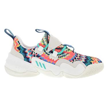 Imagem de adidas Tênis de basquete unissex D.o.n. Issue 3, Multicolorido, 11.5 Women/10 Men