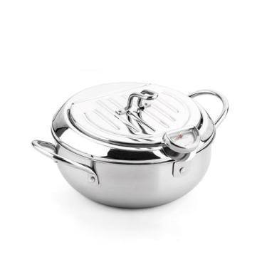 Imagem de Conjunto de panelas e frigideiras antiaderentes com alça removível, conjunto de panelas seguro para forno, 1 peça de 2,2 L, um