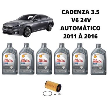 Imagem de Kit troca de oleo kia cadenza 3.5 2011 à 2016 - SHELL
