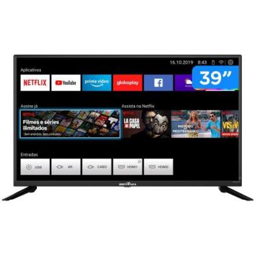 Imagem de Smart TV HD D-LED 39 Britânia BTV39G60N5CH - Wi-Fi 2 HDMI USB