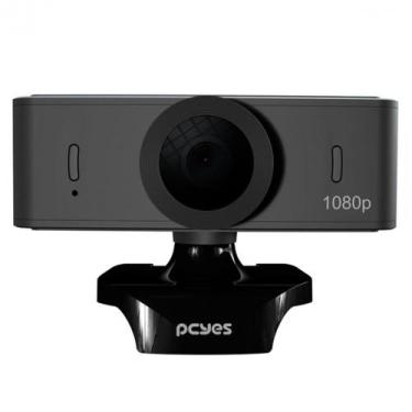 Imagem de Webcam Raza Pcyes FHD-02, 1080p, 30 FPS, USB, Preto - SKU35463