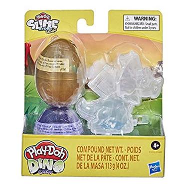 Imagem de Play-Doh Slime Hydro Glitz Dino Crew - Tricerátopo