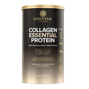 Imagem de Collagen Protein Sabor Baunilha Essential Nutrition 417,5g