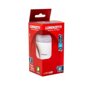 Imagem de Lâmpada Led Bulbo 9w Bivolt E27 6500k Branca Lorenzetti