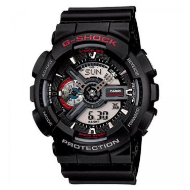 Imagem de Relógio Masculino Casio G-Shock Ga-110-1Adr, Resina, Relógio, Preto, Ú