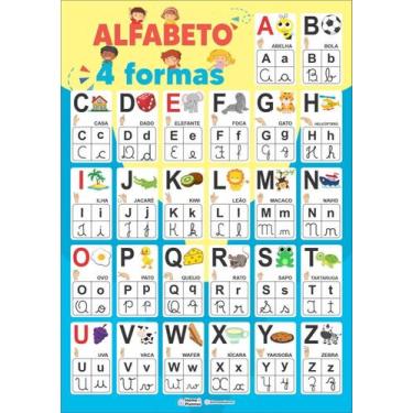 Imagem de Alfabeto 4 Formas Unissex - Home E Planner