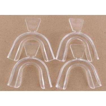 Imagem de 1 Par Placas Molde Para Bruxismo Ranger Dentes P/ Desgaste - Top - Car