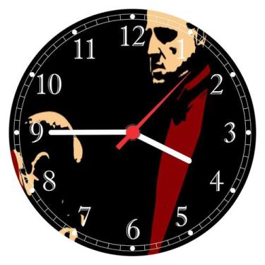 Imagem de Relógio De Parede O Poderoso Chefão Filmes Clássicos Decorações - Vita