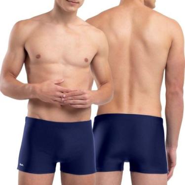 Imagem de Sunga Lisa Mash Adulto Básica Modelo Boxer Box Plus Size Tamanho Grand