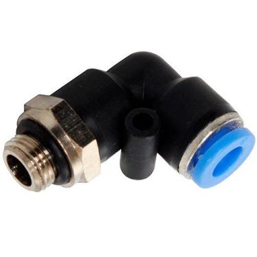 Imagem de Kit 5 Cotovelos Engate Rápido Mercedes Plastico Macho Giratorio 6 Mm X