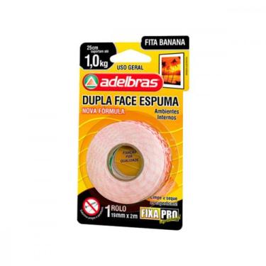 Imagem de Fita Dupla Face Esp.Adel.19X2,0 Fxpro - Adelbras