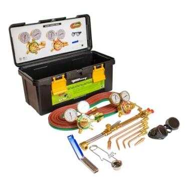 Imagem de Forney Kit de Tocha 1707, Médio, Deluxe, Victor, Aquecimento, Acetileno de Oxigênio