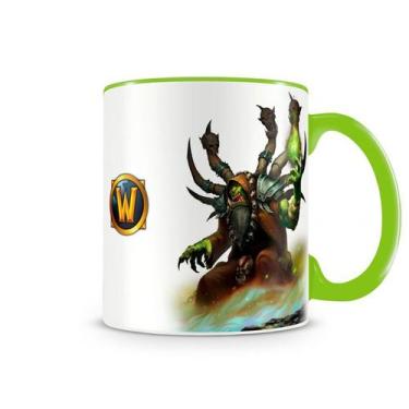 Imagem de Caneca World Of Warcraft Guldan I Verde - Starnerd