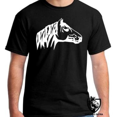 Imagem de Camiseta cavalo Blusa criança infantil juvenil adulto camisa todos tam