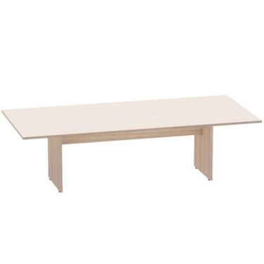 Imagem de Mesa de Reunião Retangular Pé Painel P25 Pandin 2,6 M Casablanca