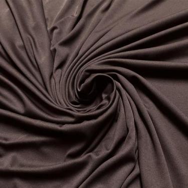 Imagem de tecido helanca malha gel 3 metros Marrom - retalho e cia