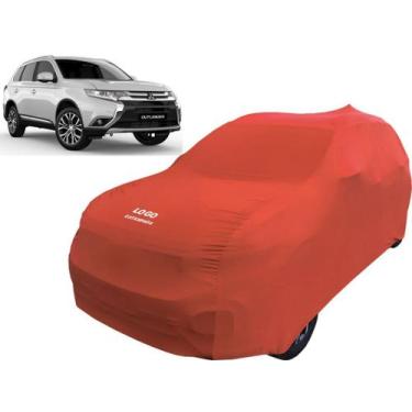 Imagem de Capa Para Cobrir Carro Mitsubishi Outlander Tecido Helanca - Mz, Verme