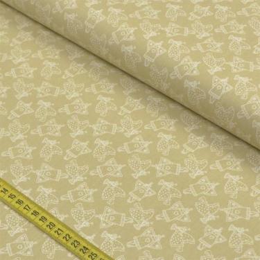 Imagem de Tecido Estampado para Patchwork - Angels: Basico Angels Bege (0,50x1,4