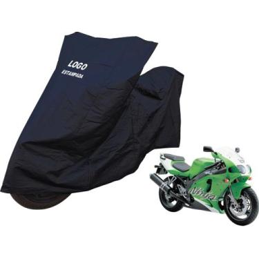 Imagem de Capa Impermeável Moto Esportiva Kawasaki Ninja ZX 7  ZX 9R - Mz