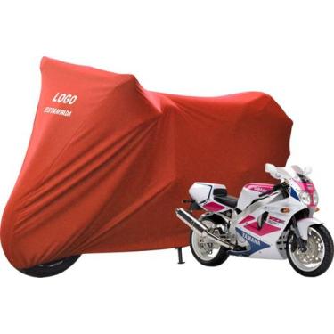 Imagem de Capa Para Moto Yamaha YZF 750 Postagem Imediata - Mz, Vermelha