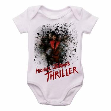 Imagem de body nenê criança roupa bebê Michael Jackson thriller - Empório Dutra,