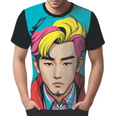 Imagem de Camisa Camiseta Tshirt K-pop Moda Coreana Pop Art Ásia 15 - Enjoy Shop