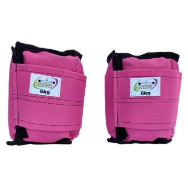 Imagem de Caneleira / Tornozeleira 6 KG - Exercise Sports, Rosa