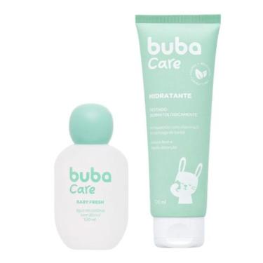 Imagem de Kit Colônia 100ml Baby Fresh E Hidratante Corporal 120ml Buba Care