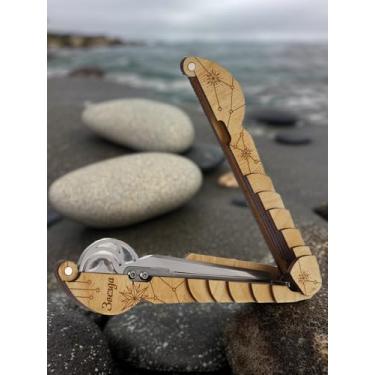 Imagem de Shamanicshop Harpa judaica por D. Glazyrin/Star (em caixa de madeira) - Instrumento musical de boca profissional (harpa de mandíbula) Som bonito Excelente qualidade original maultrommel russo (harpa